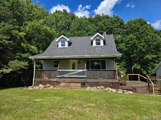 5848 Fostoria Road, Columbiaville, MI 48421 — front exterior
