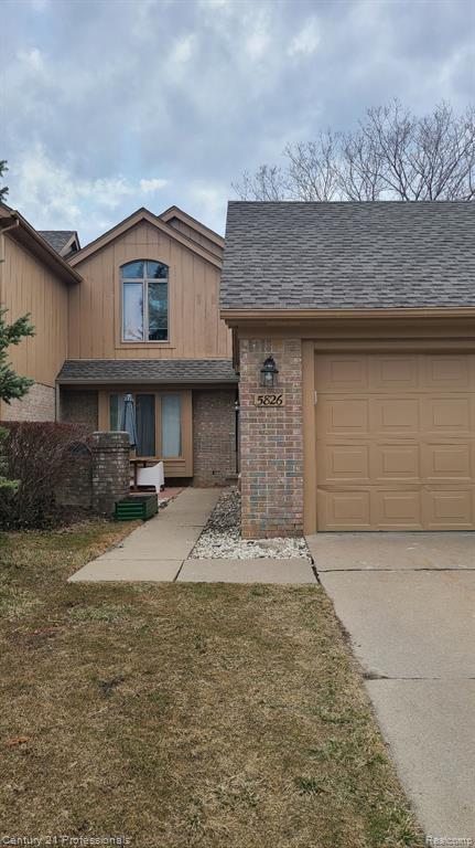 5826 DAWN RIDGE Drive, Troy, MI 48098 — front exterior