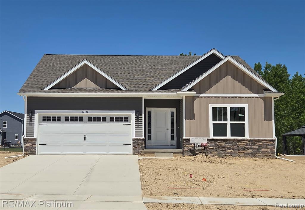13158 Stony Brook Pass, Linden, MI 48451 — front exterior