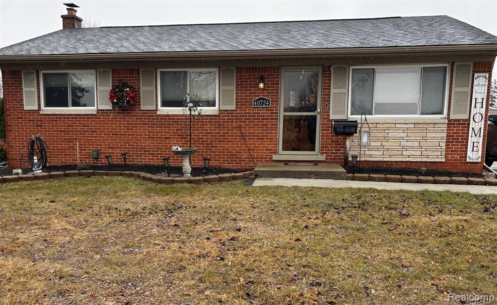 40724 Pickett Ridge Road, Sterling Heights, MI 48313 — front exterior