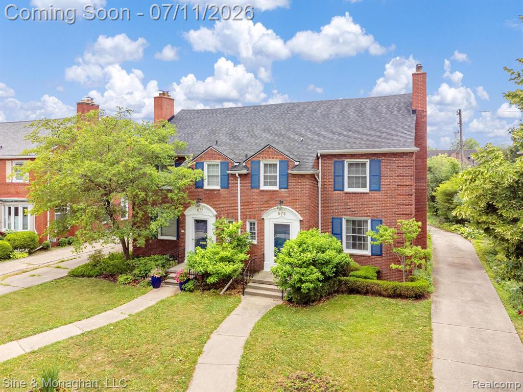 679 NEFF Road, Grosse Pointe, MI 48230 — front exterior