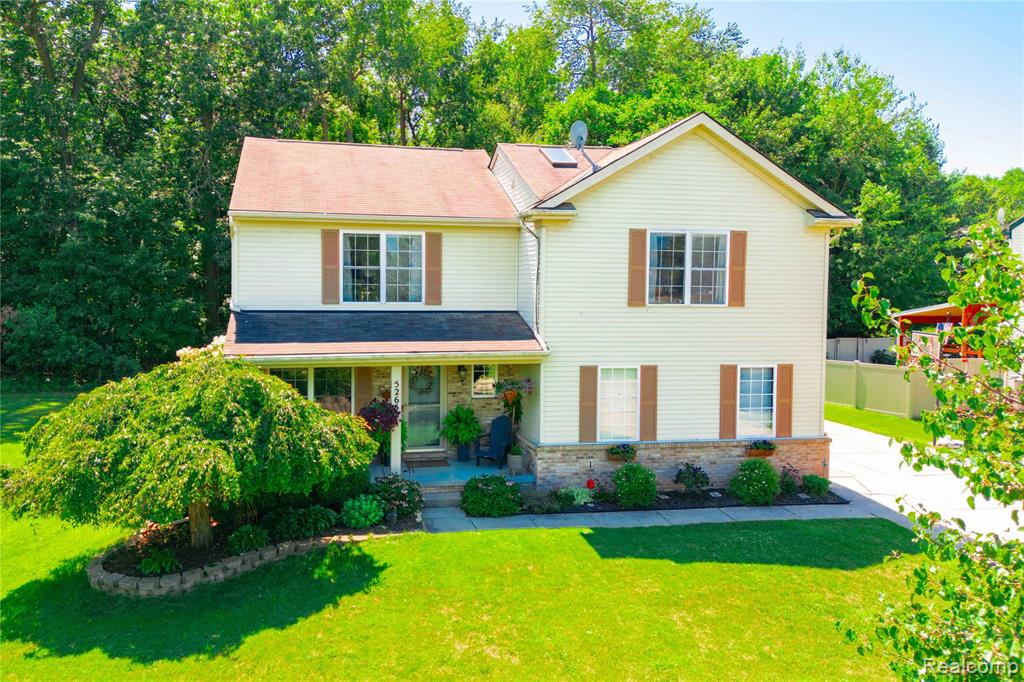 52657 Huntley Avenue, New Baltimore, MI 48047 — front exterior