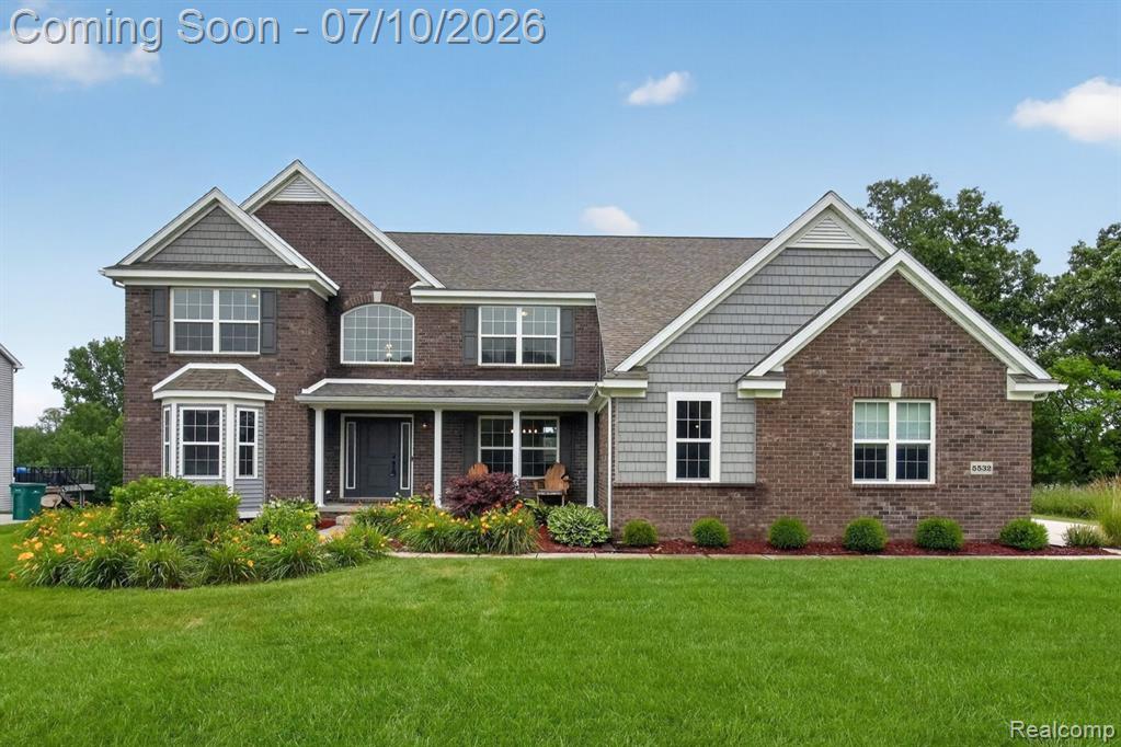 5532 Hartman Court, Dexter, MI 48130 — front exterior