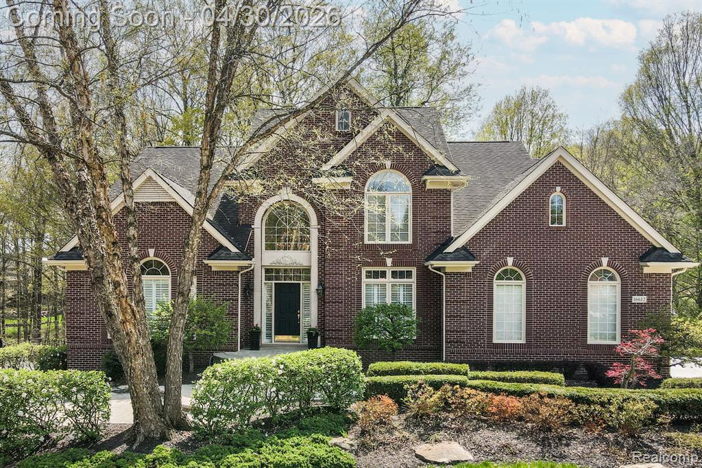 16612 Brooklane Boulevard, Northville, MI 48168 — front exterior