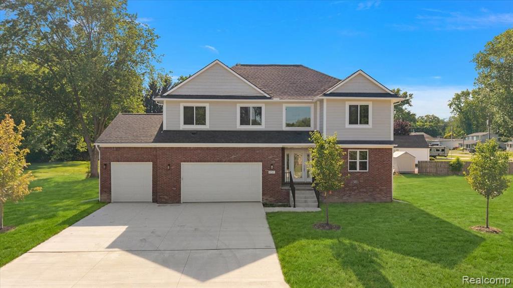 47515 Vanker Avenue, Shelby Twp, MI 48317 — front exterior