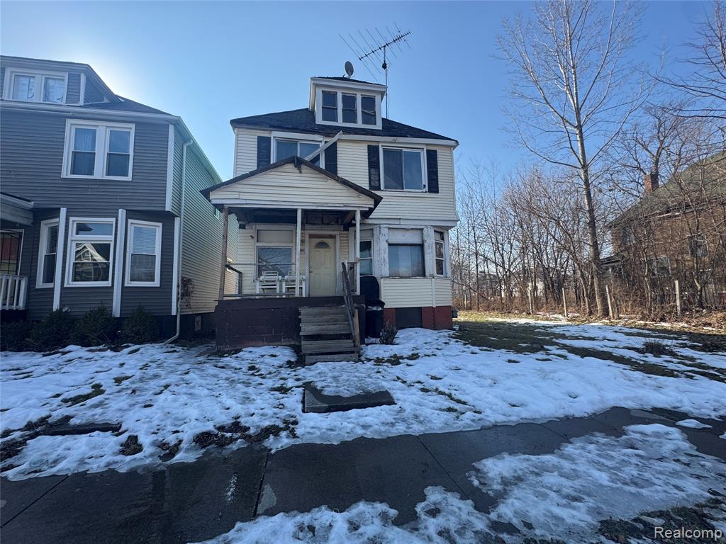 5865 Seneca Street, Detroit, MI 48213 — front exterior