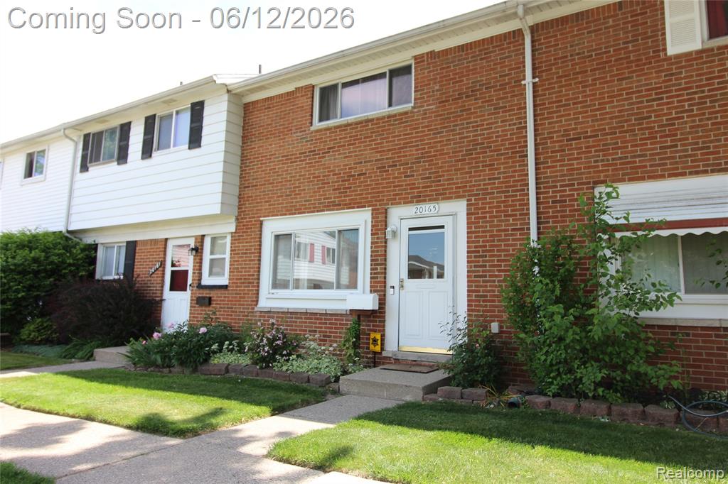 20165 Merle Court, Clinton Twp, MI 48035 — front exterior