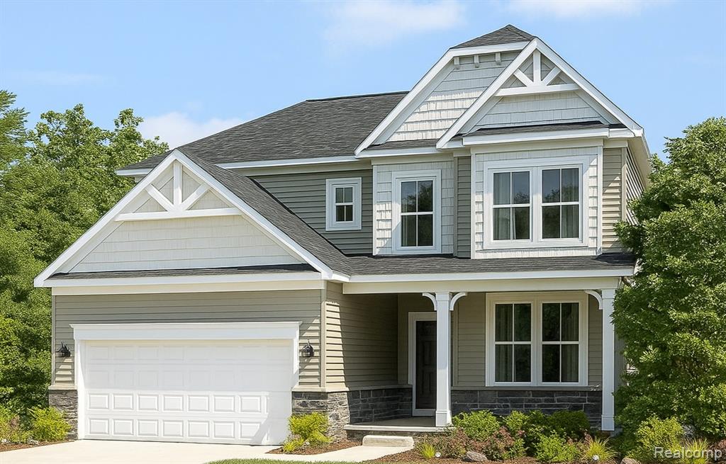 30116 Norway Drive, New Hudson, MI 48165 — front exterior