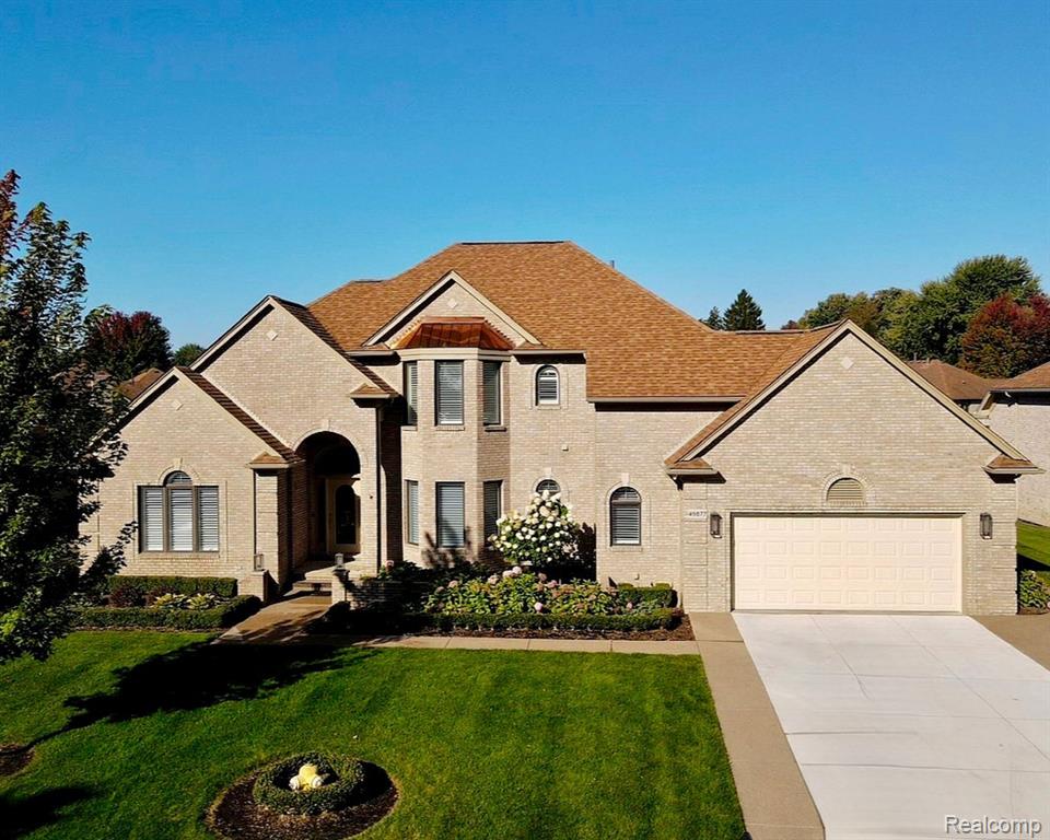 49877 Miller Court, Chesterfield, MI 48047 — front exterior
