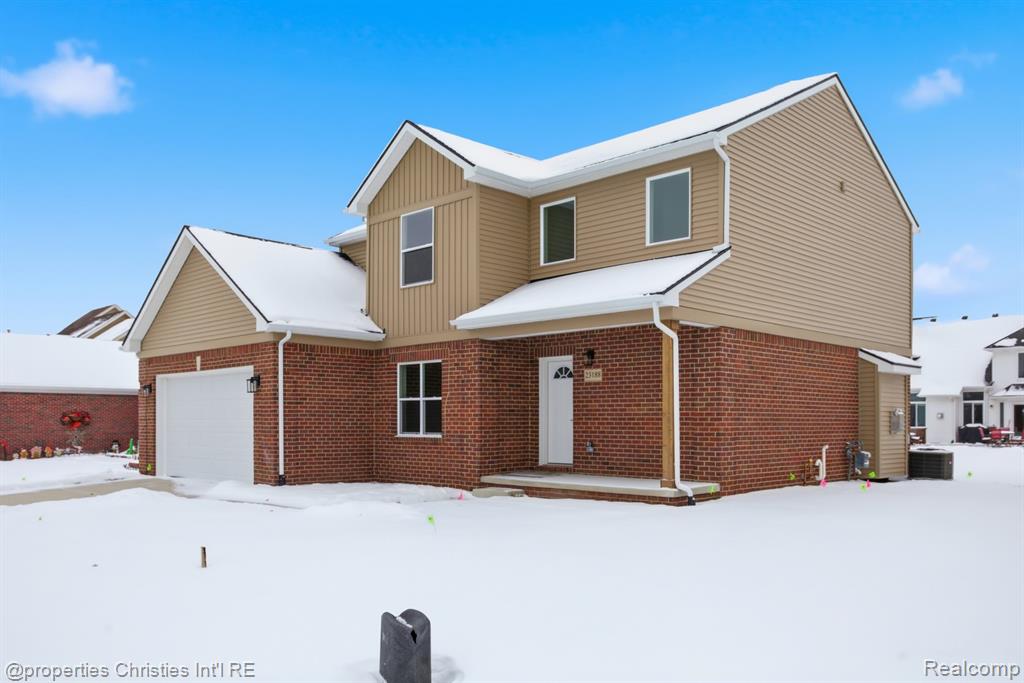 23188 Waterview Drive, New Boston, MI 48164 — front exterior
