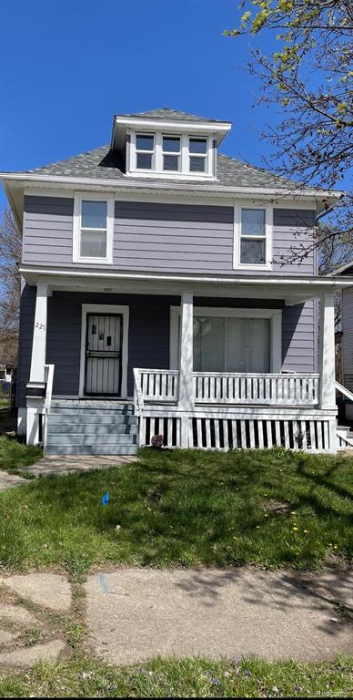 227 MASSACHUSETTS Street, Highland Park, MI 48203 — front exterior