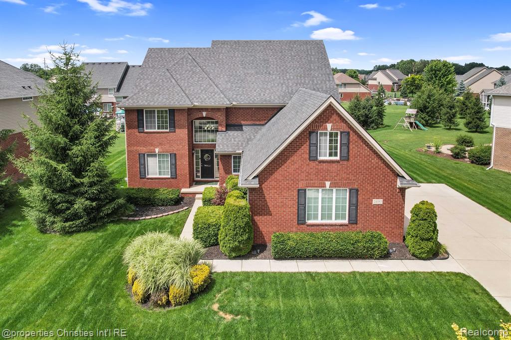 24353 BROMPTON Way, South Lyon, MI 48178 — front exterior