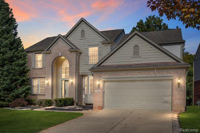 7567 WINDGATE Circle, West Bloomfield, MI 48323 — front exterior