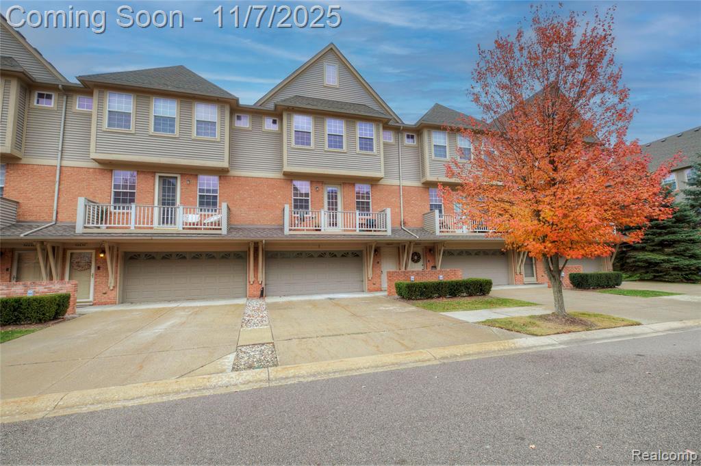 56642 Sunset Drive, Shelby Twp, MI 48316 — front exterior