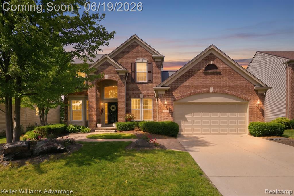 4248 Merriman Loop, Howell, MI 48843 — front exterior