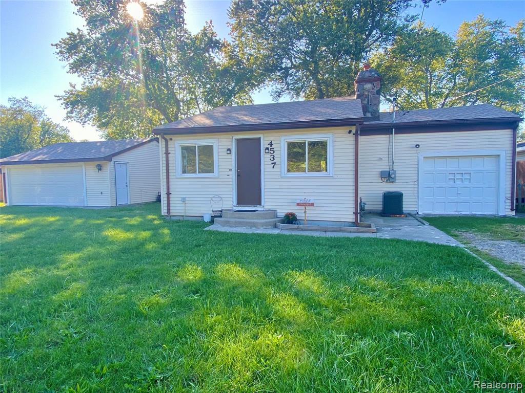 4537 Dewey Road, Newport, MI 48166 — front exterior