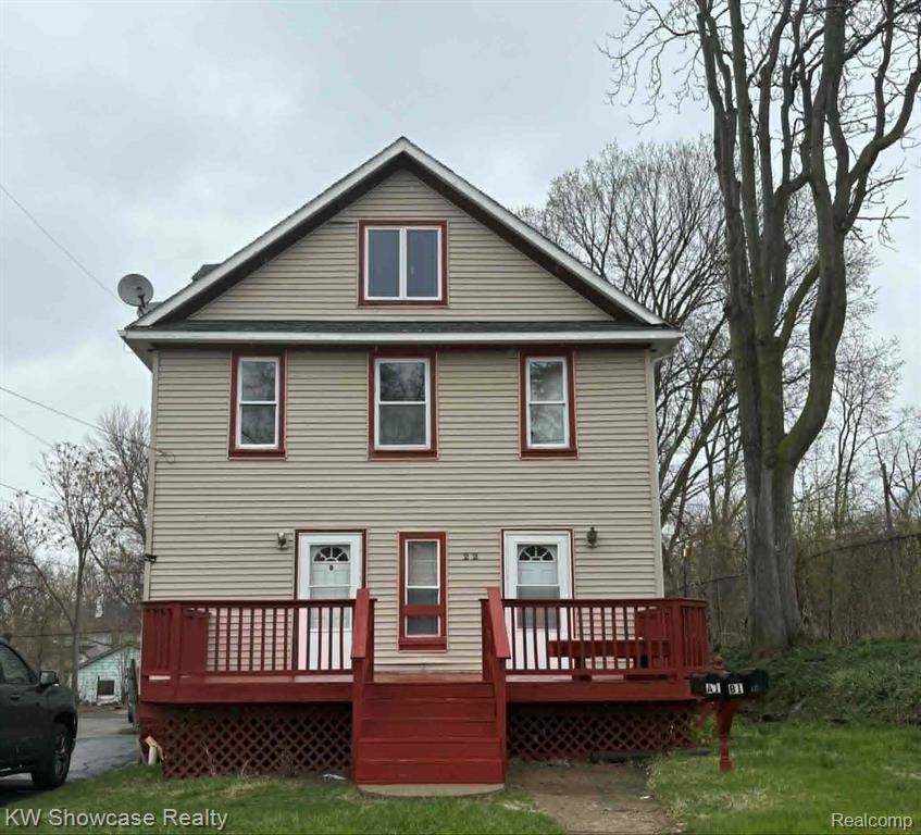 22 Augusta Avenue, Pontiac, MI 48341 — front exterior