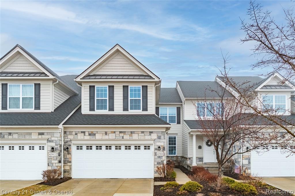42908 Cardinal Way, Novi, MI — front exterior