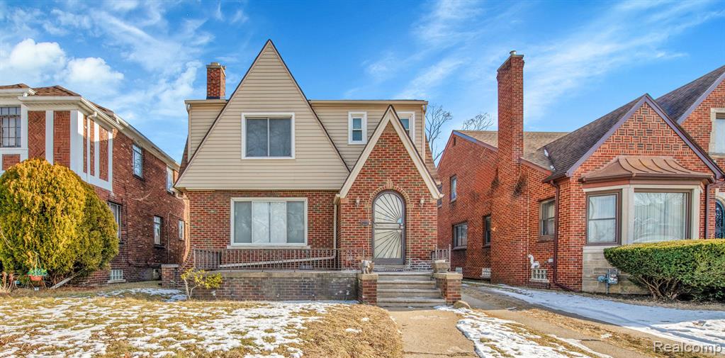 19372 SANTA BARBARA Drive, Detroit, MI 48221 — front exterior