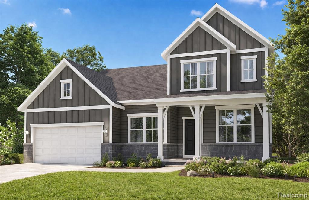 51410 Green Meadows Drive, Macomb, MI 48042 — front exterior