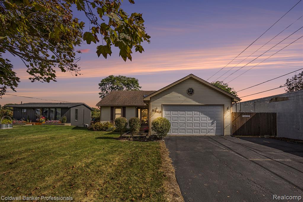 Ranch style Lakefront with spacious Driveway