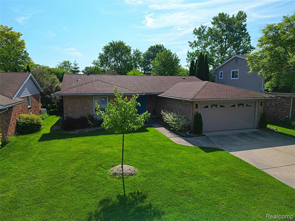 6198 Raintree Drive, Canton, MI 48187 — front exterior