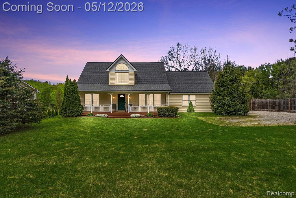 11550 Silver Lake Road, Byron, MI 48418 — front exterior