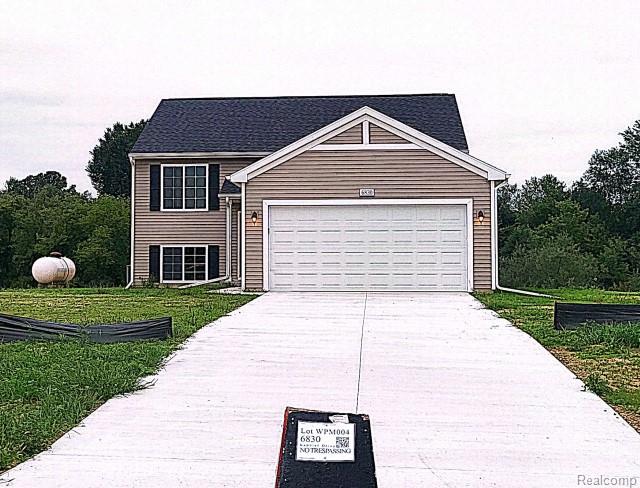 6830 Kappler Drive, Brooklyn, MI 49263 — front exterior