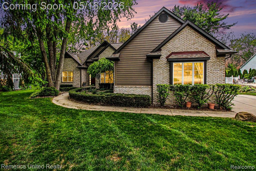 57224 Hidden Timbers Drive, South Lyon, MI 48178 — front exterior