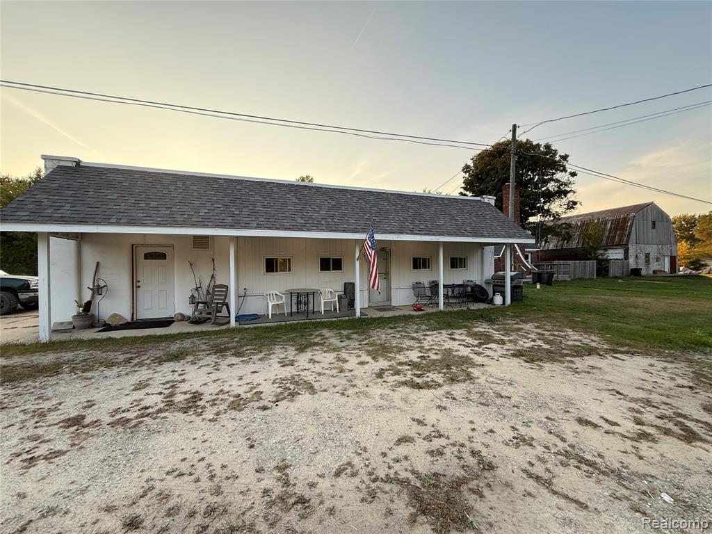7406 Brockway, Melvin, MI 48454 — front exterior