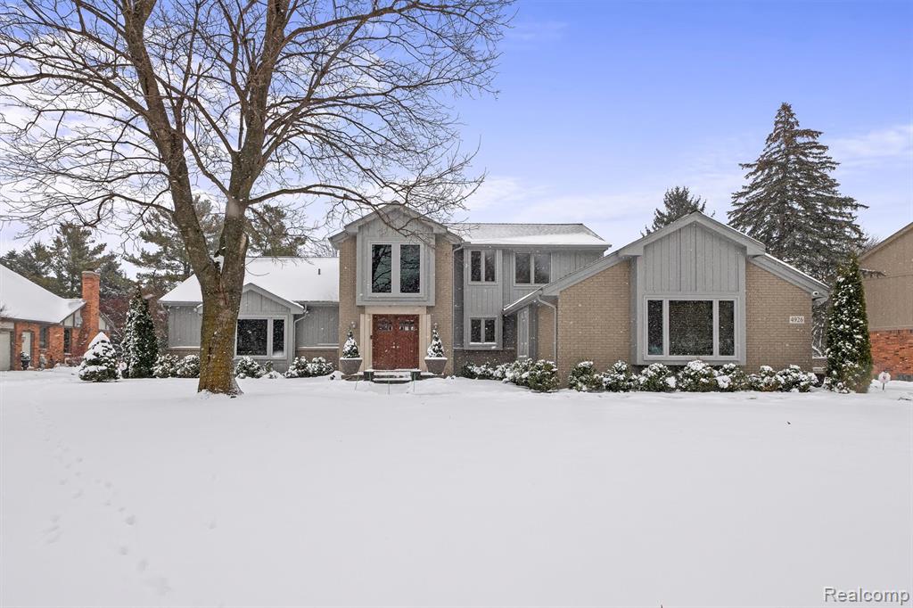 4926 Oak River Drive, Troy, MI 48098 — front exterior