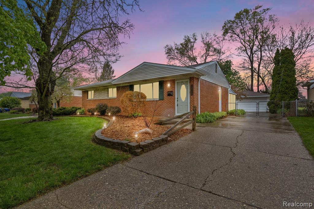 40740 ORANGELAWN Avenue, Plymouth, MI 48170 — front exterior