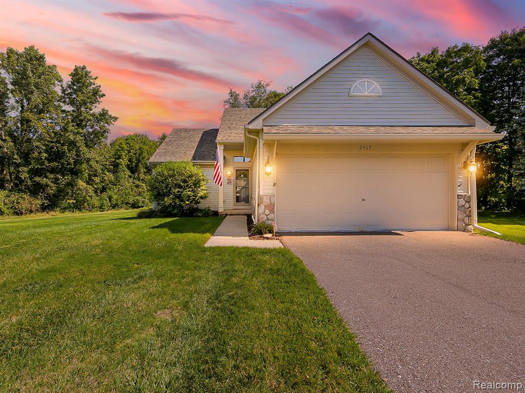 2517 Pine Drive, Wixom, MI 48393 — front exterior