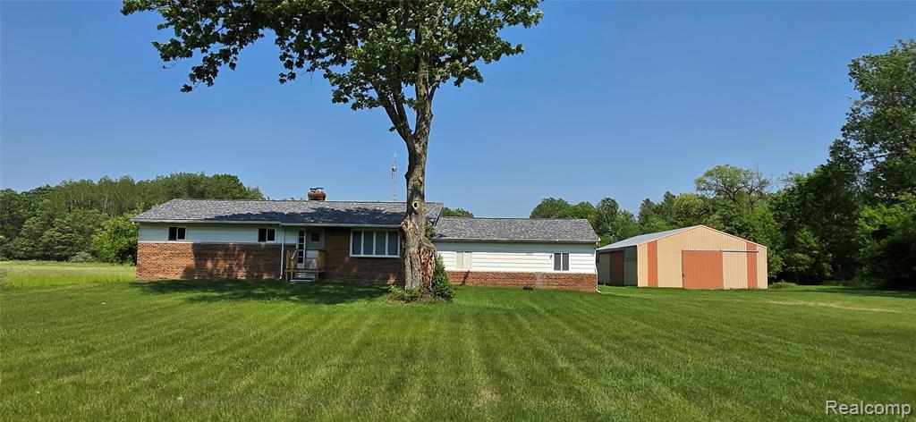 14066 N Lewis Road, Clio, MI 48420 — front exterior