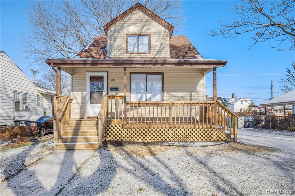 60 W Harry Avenue, Hazel Park, MI 48030 — front exterior