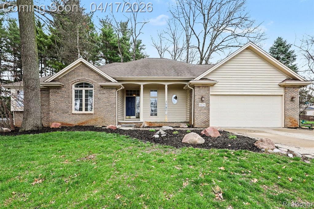 6620 Greene Haven Drive, Clarkston, MI 48348 — front exterior