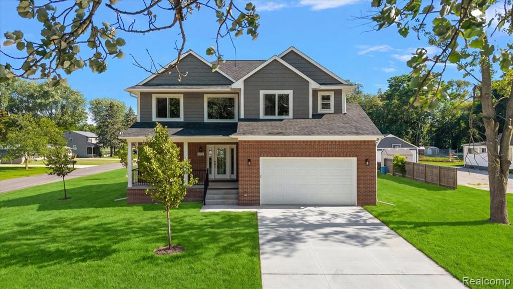 8774 Speedway Drive, Shelby Twp, MI 48317 — front exterior