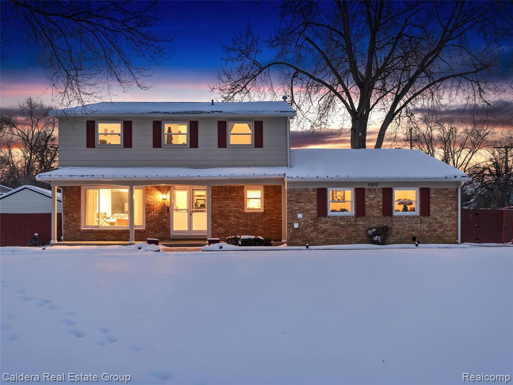 5920 Montgomery Drive, Utica, MI 48316 — front exterior