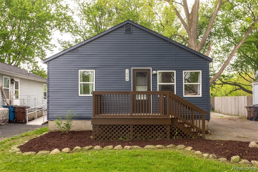 1896 SPAULDING Road, Monroe, MI 48162 — front exterior