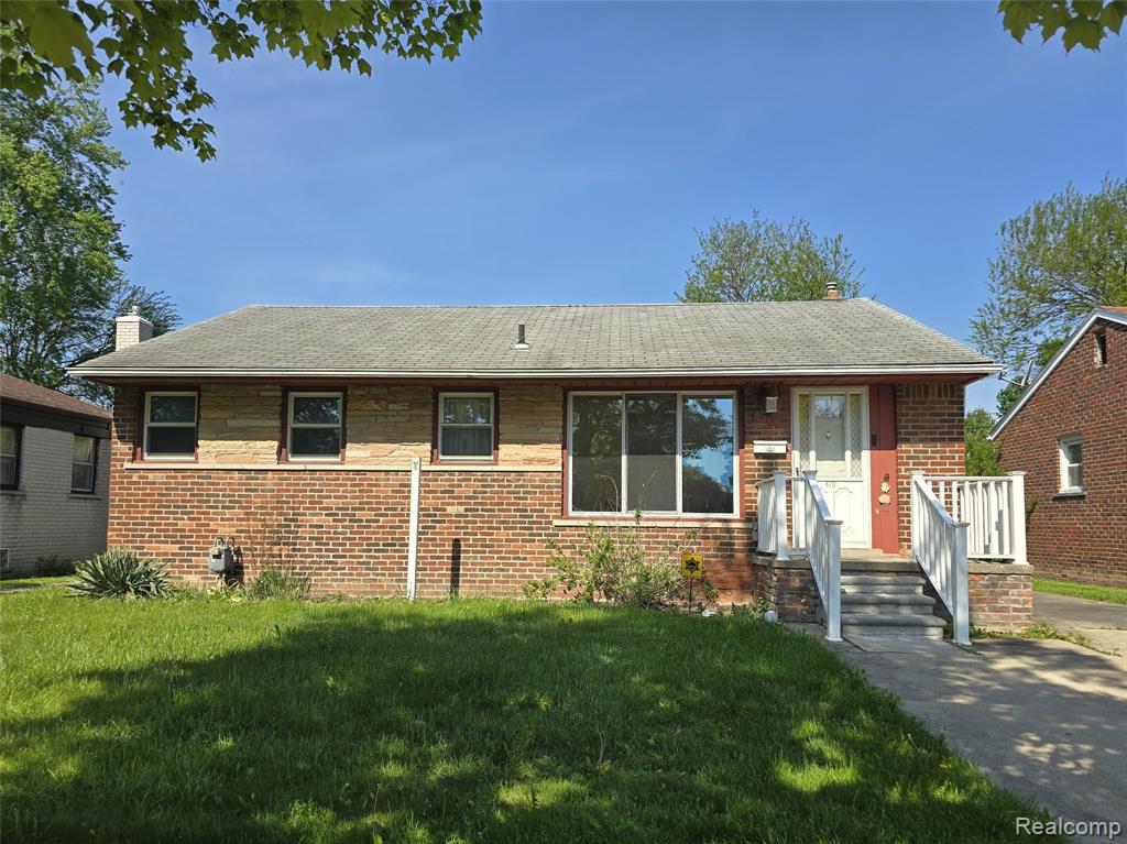 410 Central Street, Inkster, MI 48141 — front exterior