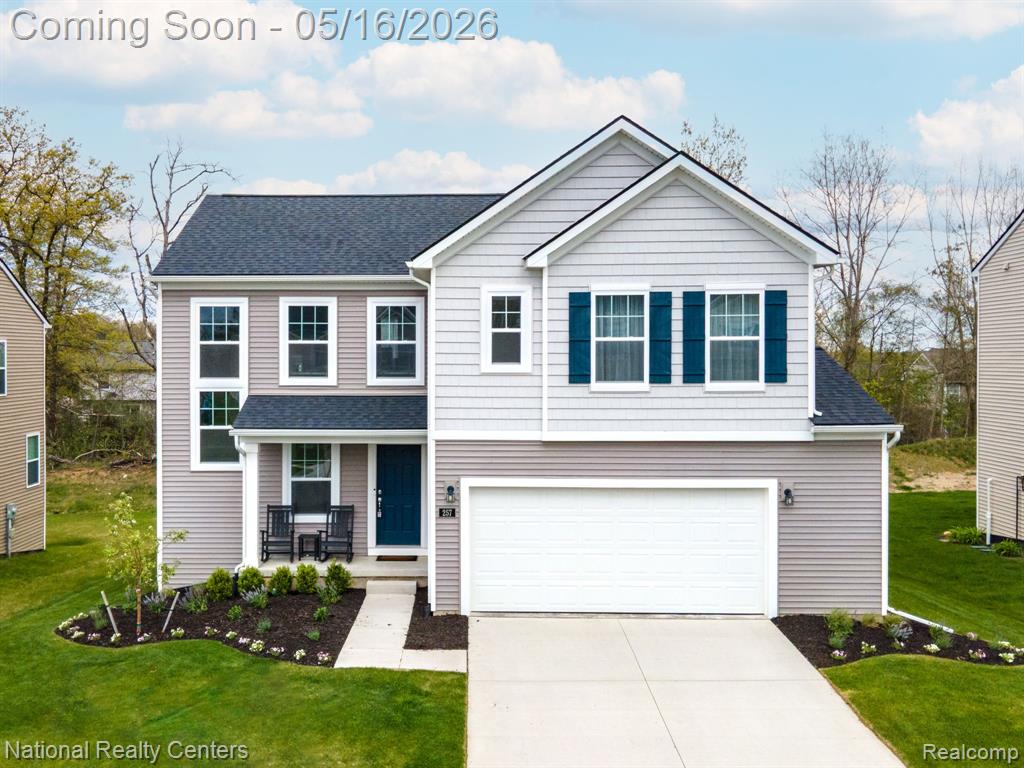 257 Sandhill Court, White Lake, MI — front exterior