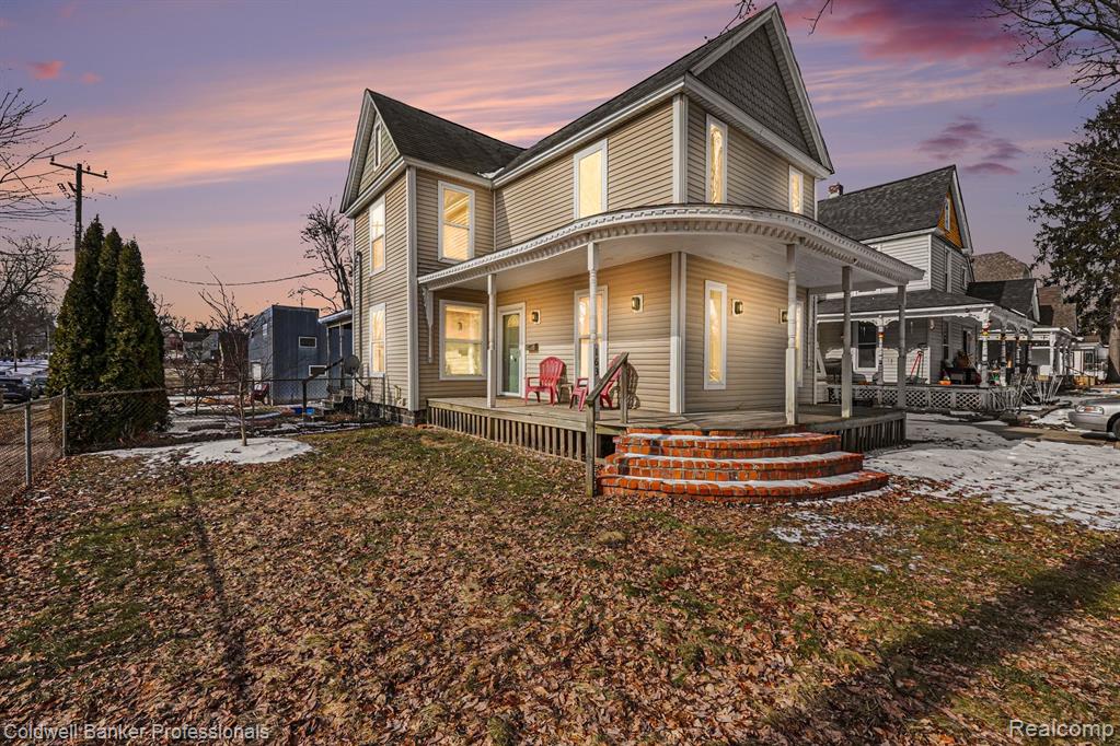 163 Norton Street, Pontiac, MI 48341 — front exterior