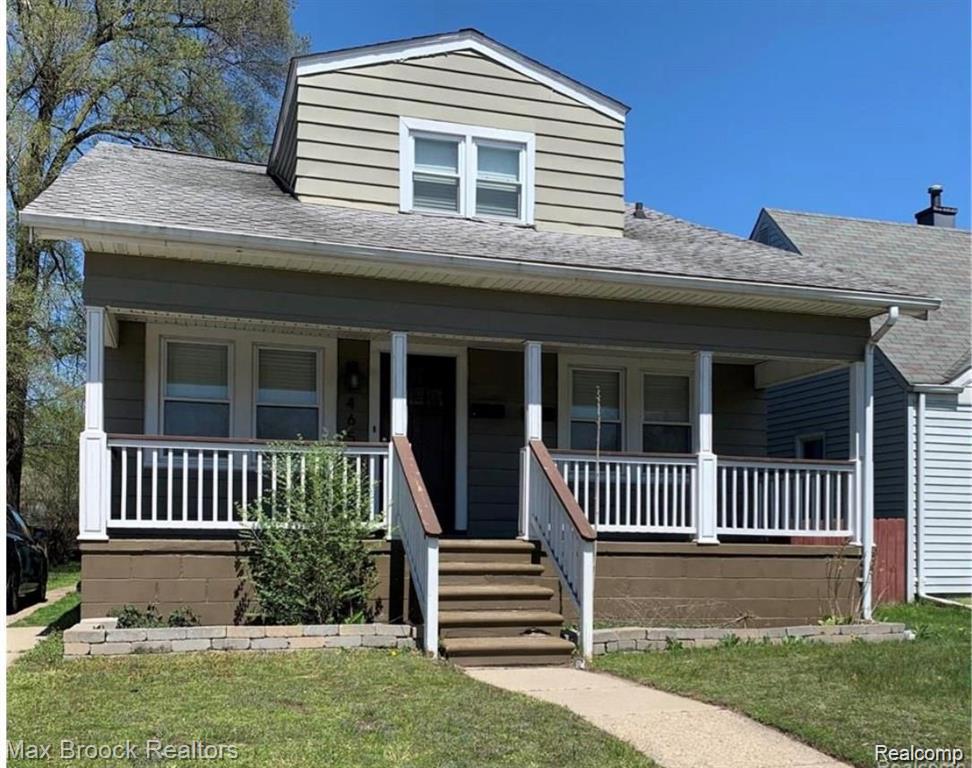 465 E OAKRIDGE Street, Ferndale, MI 48220 — front exterior