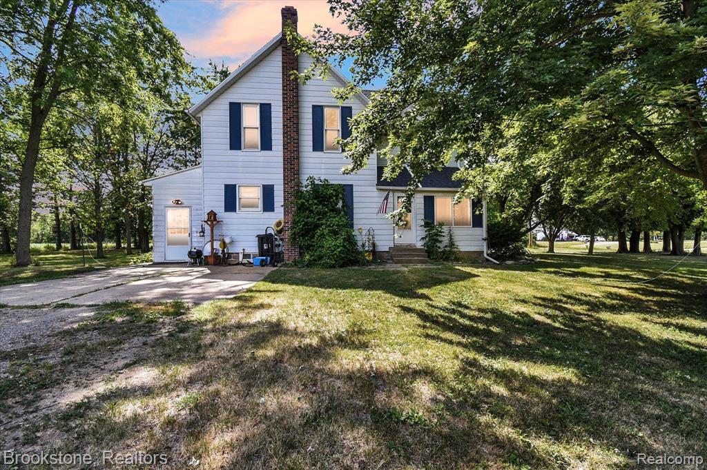 10150 Easton Road, New Lothrop, MI 48460 — front exterior