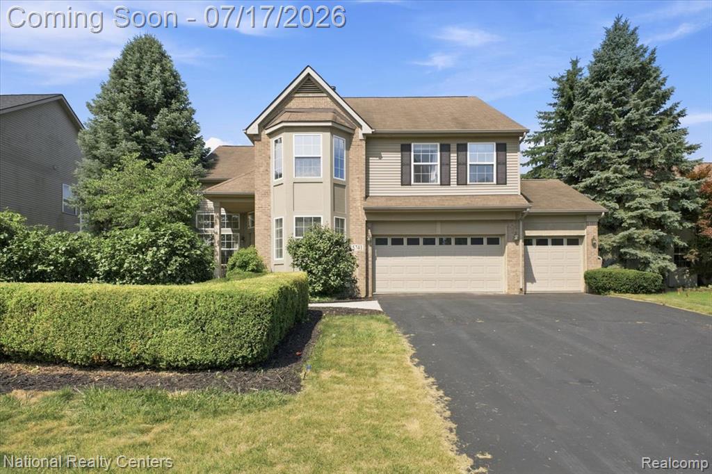 5741 Bingham Drive, Commerce Twp, MI 48382 — front exterior