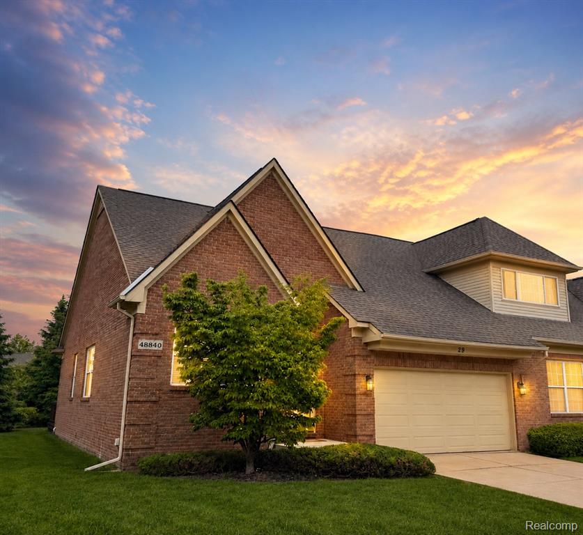 48840 Stonebriar Drive, Canton, MI 48188 — front exterior