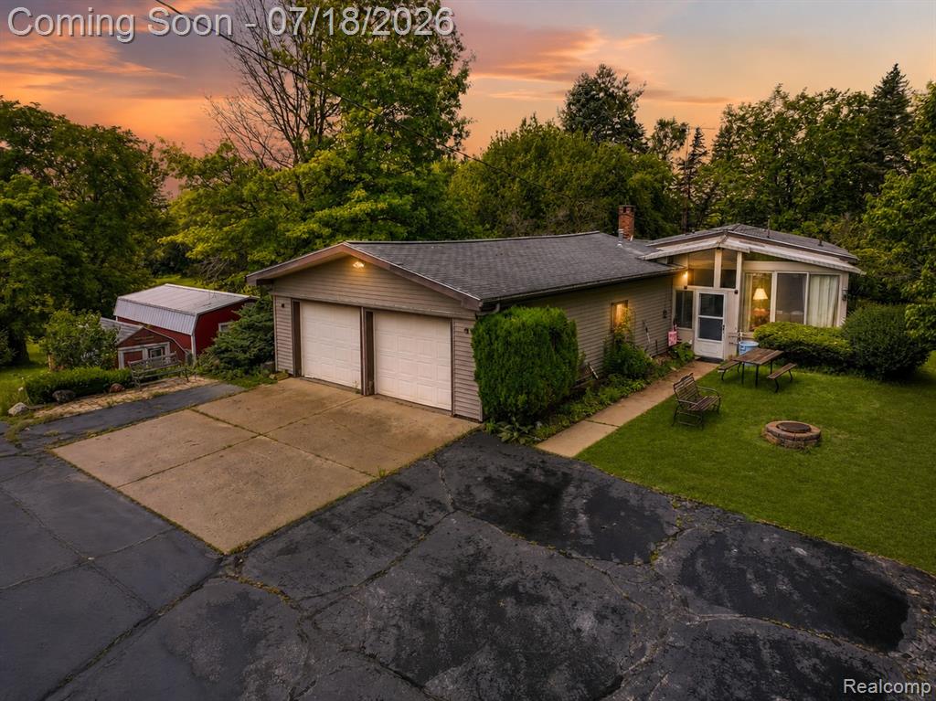 9550 Kies Road, Manchester, MI 48158 — front exterior