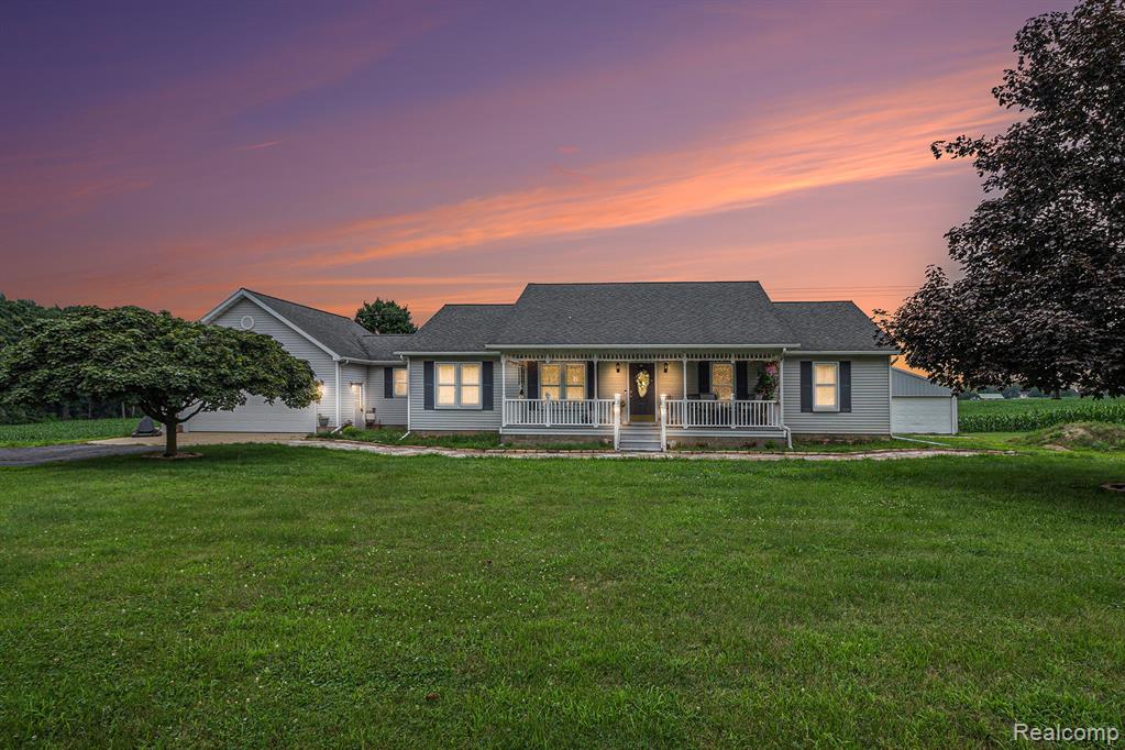 4915 Bell Oak Road, Webberville, MI 48892 — front exterior
