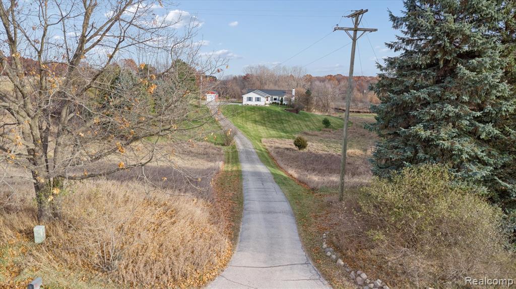 4121 Cedar Lake Road, Howell, MI 48843 — front exterior