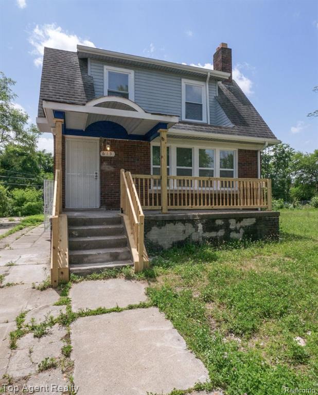 615 W Hollywood, Highland Park, MI 48203 — front exterior